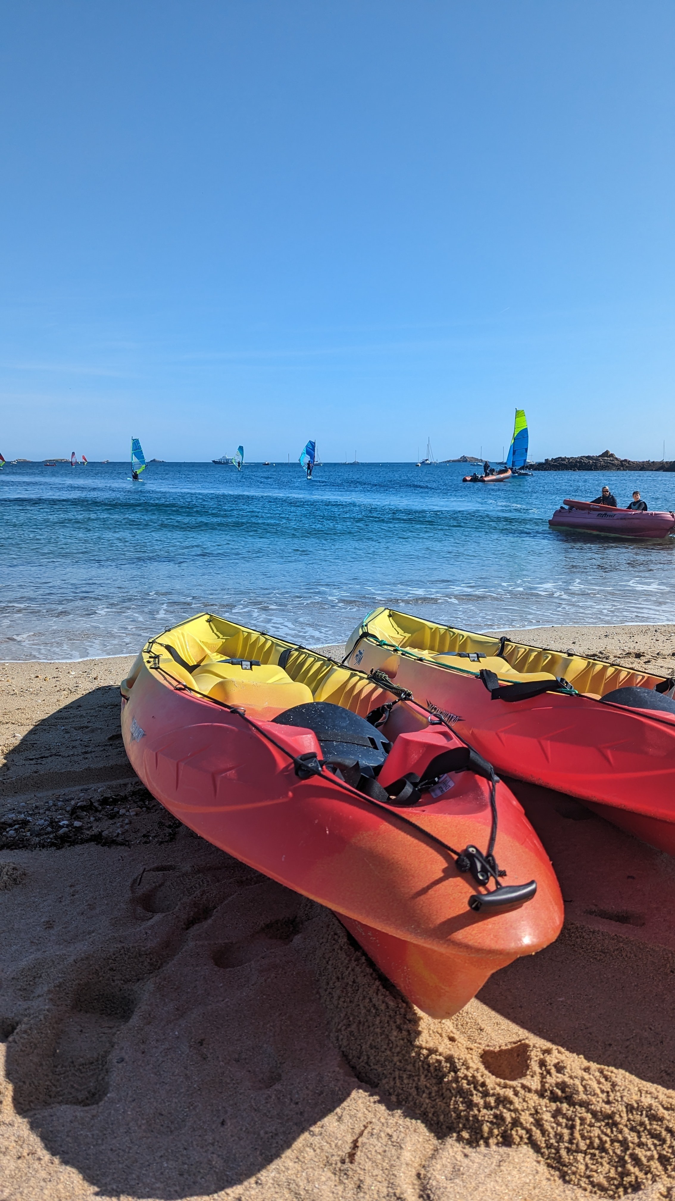 Location de kayaks et paddles à Carantec