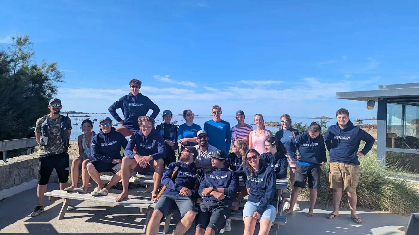 Formation moniteur et équipe nautique à Carantec