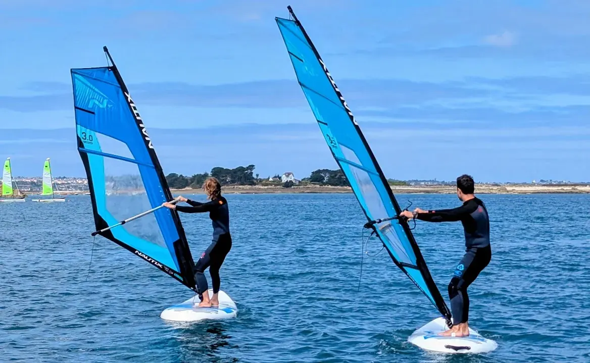 Cours particulier de planche à voile à Carantec