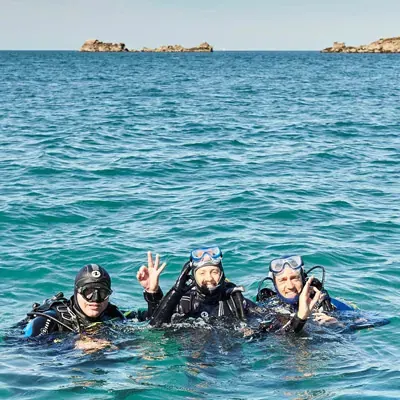 Formation plongée en baie de Morlaix